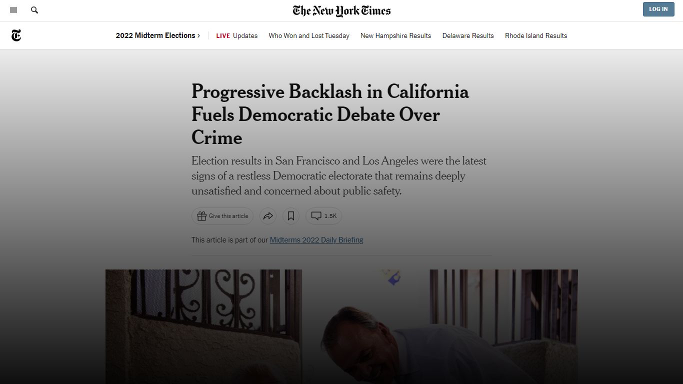 Progressive Backlash in California Fuels Democratic Debate Over Crime